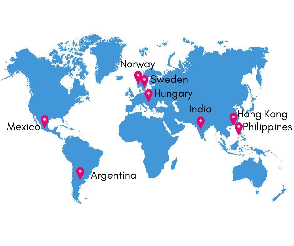 Our clients around the world